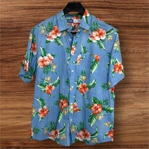 Old Navy Everyday Shirt. Tropical Short Sleeve Button Down. Regular Fit. XL